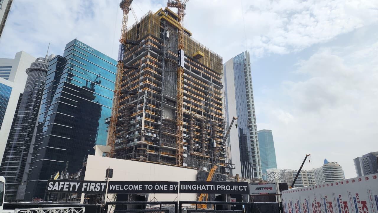 One By Binghatti - Construction