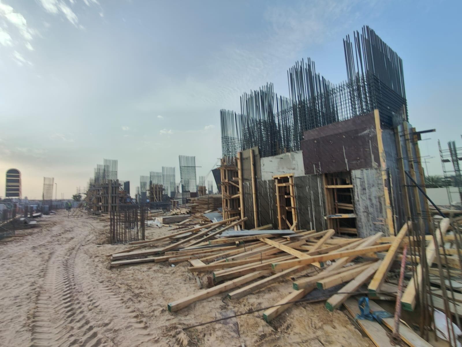 Oasis Residences - Construction