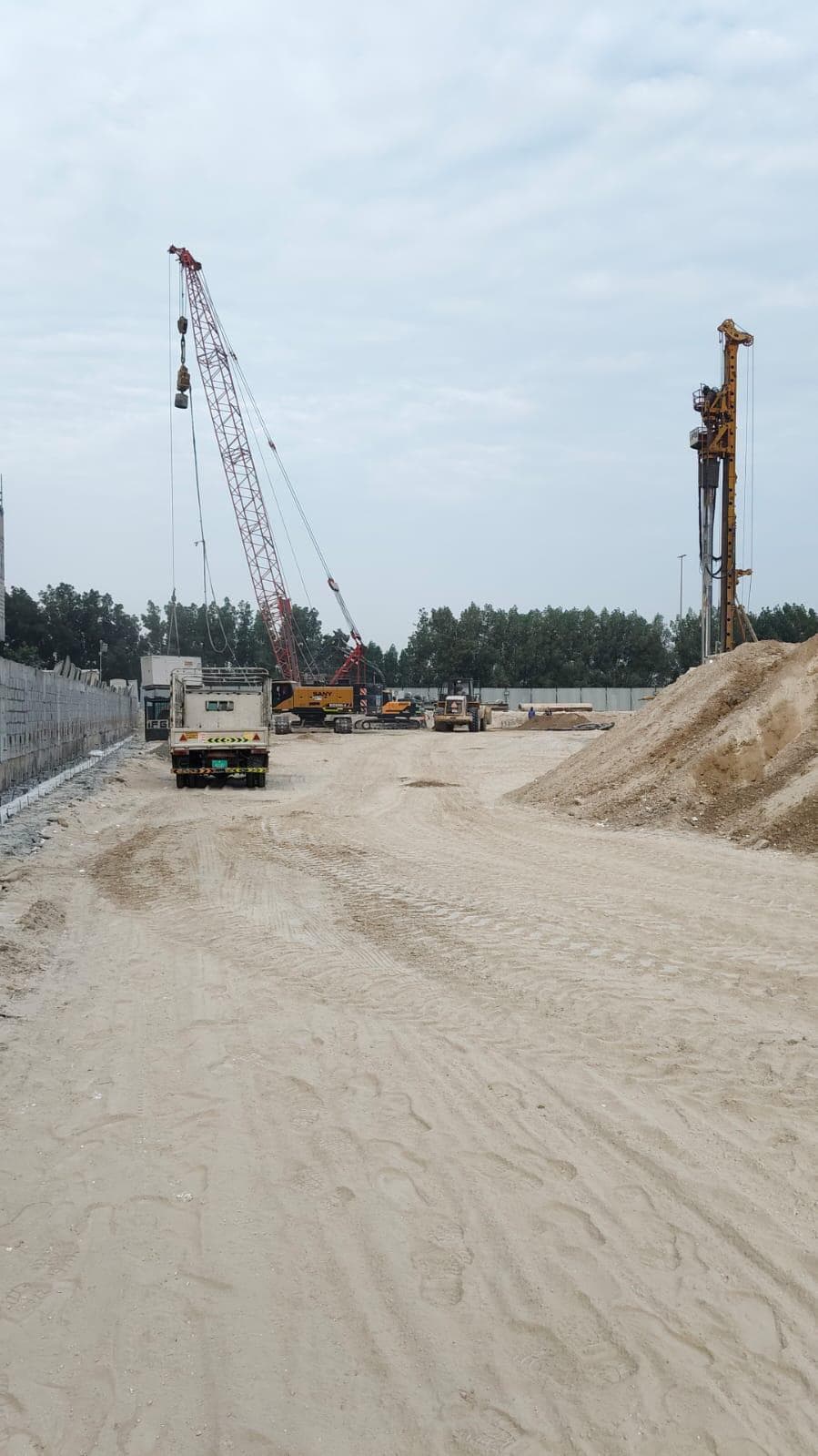 Samana Barari Avenue - Construction