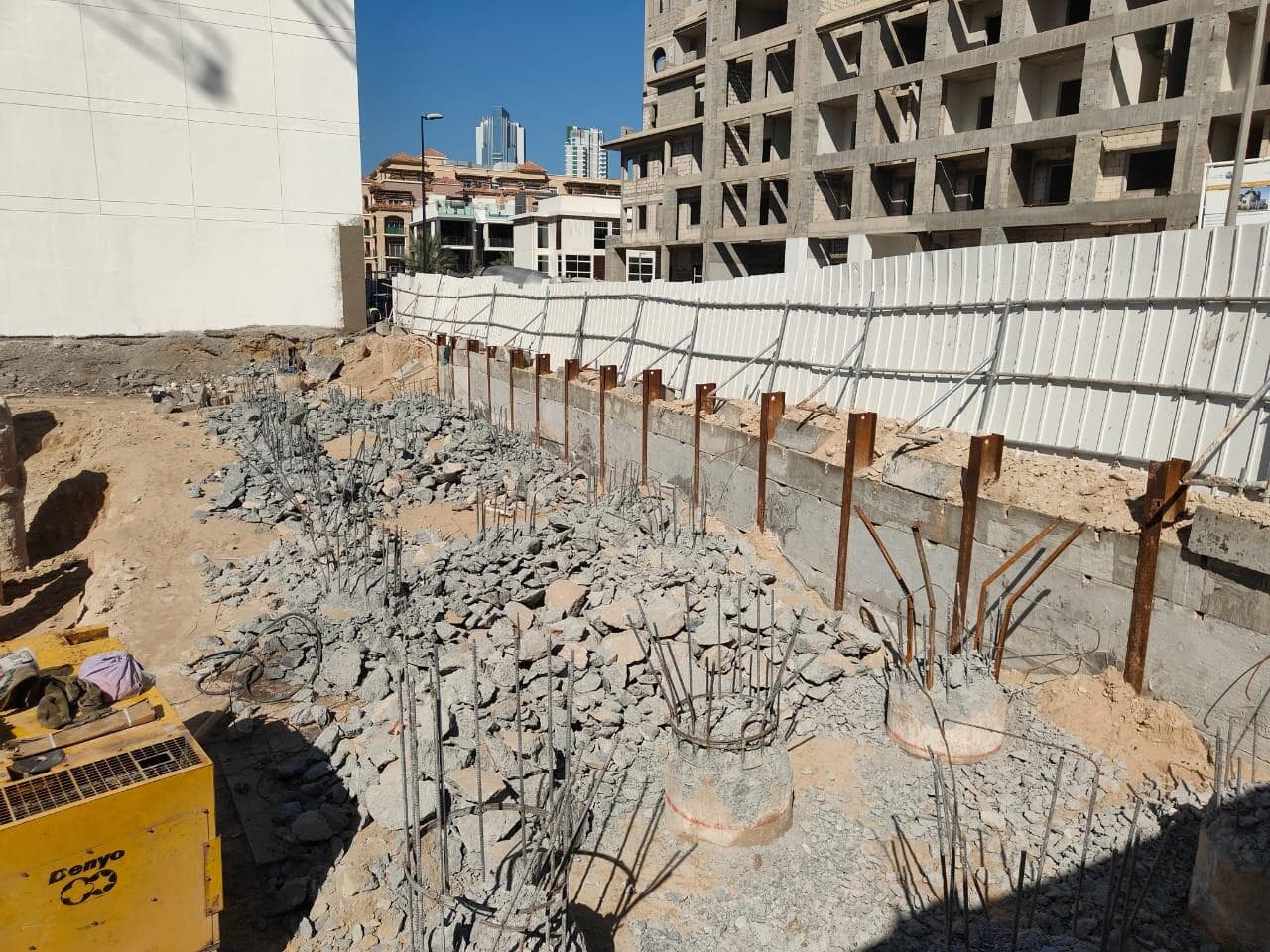 Q Gardens Aliya - Construction