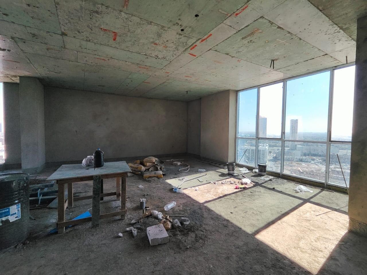 Q Gardens Lofts - Construction