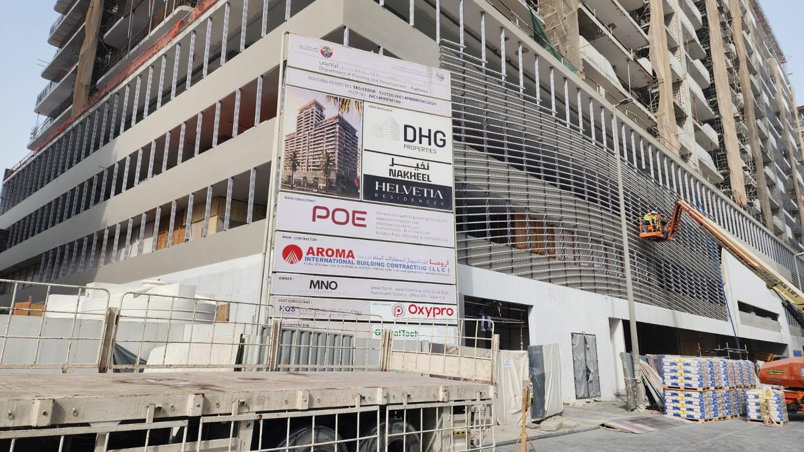 Helvetia Residences - Construction