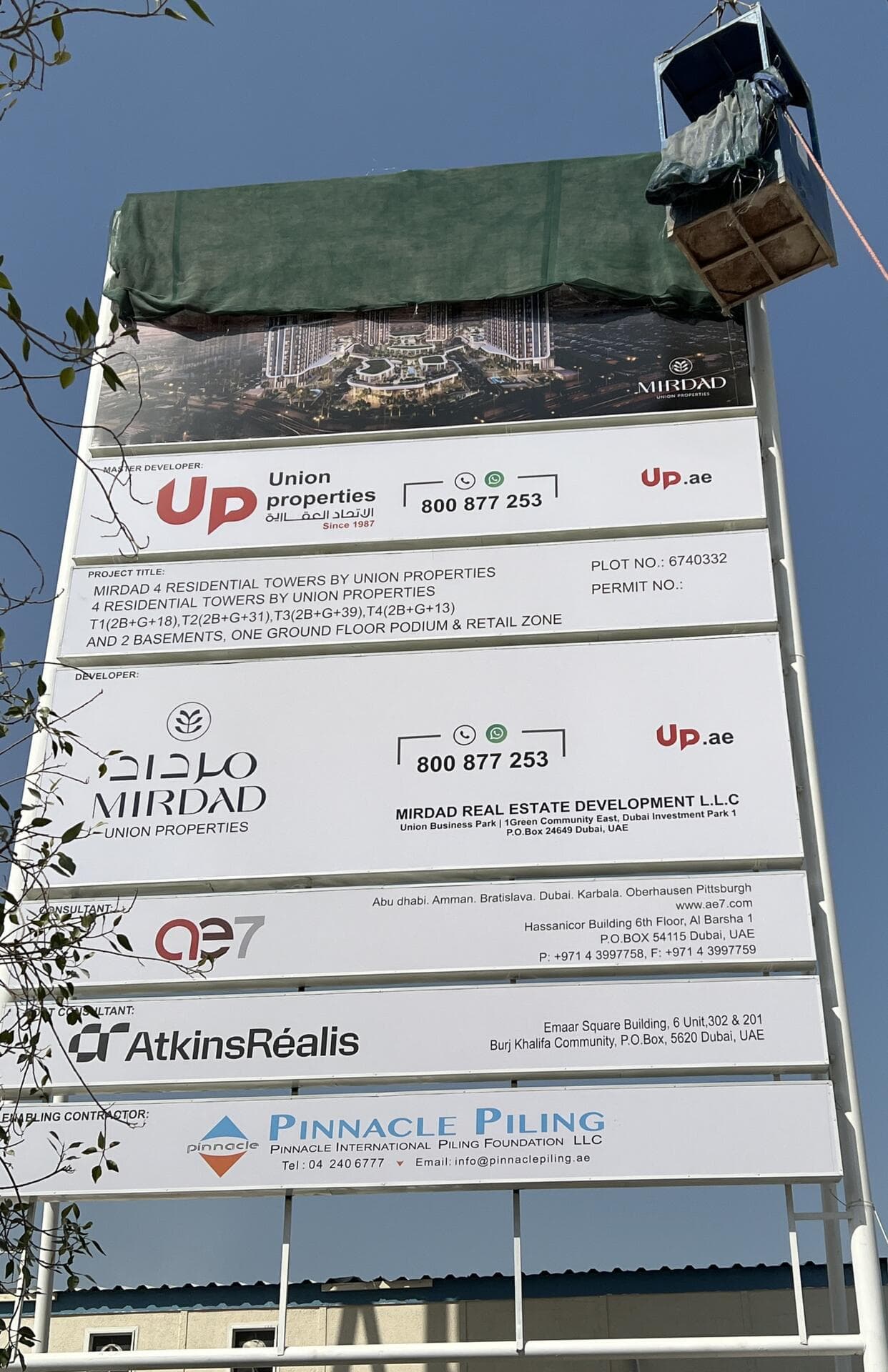 Mirdad Towers - Construction