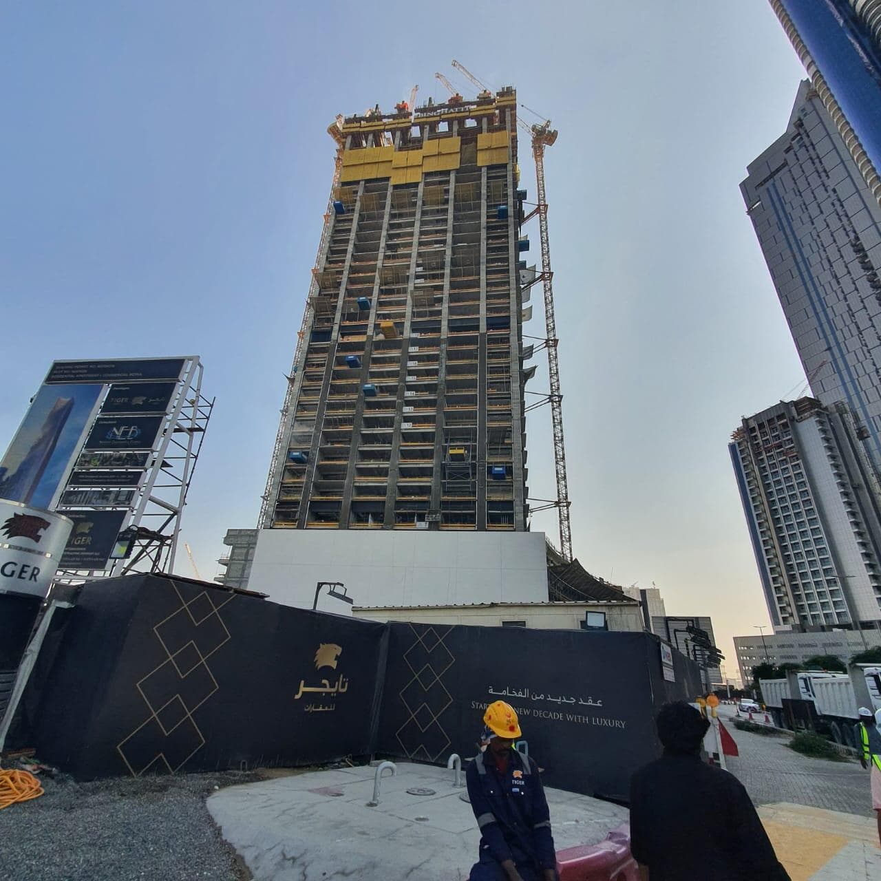 Burj Binghatti-Jacob&Co Residences - Construction