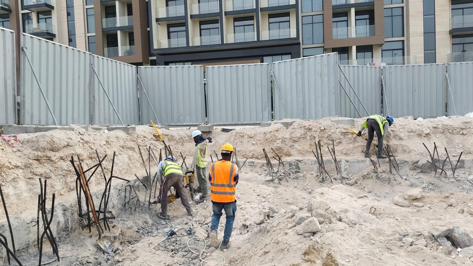 Samana Barari Avenue - Construction