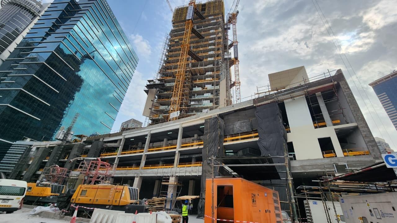 One By Binghatti - Construction