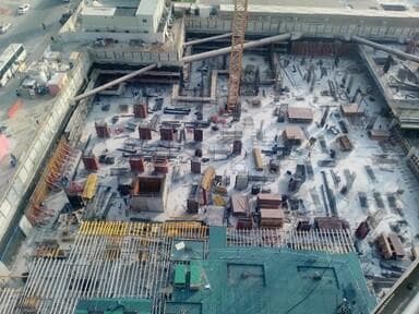 Azizi Venice 13 - Construction