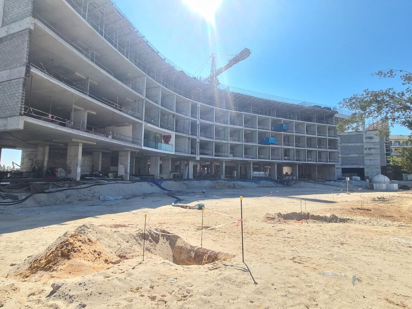 Marbella Resort Hotel - Construction