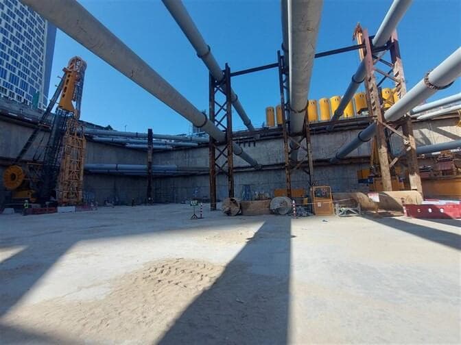 Tiger Sky Tower - Construction