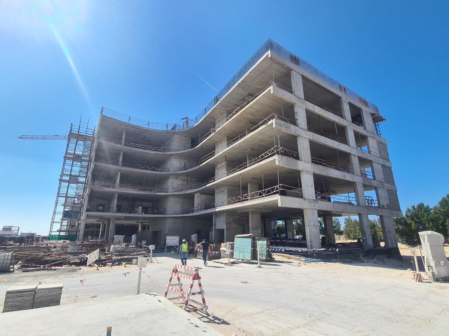 Marbella Resort Hotel - Construction