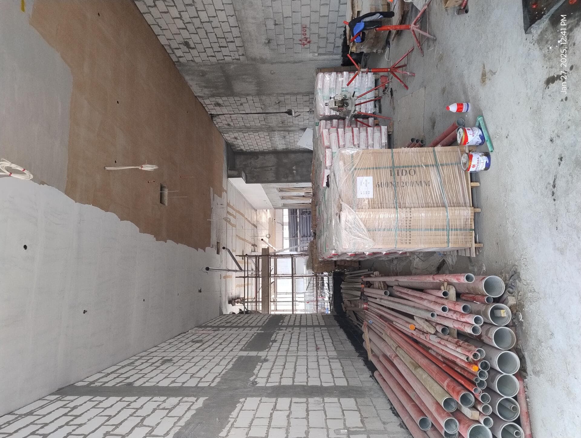 Weybridge Gardens - Construction