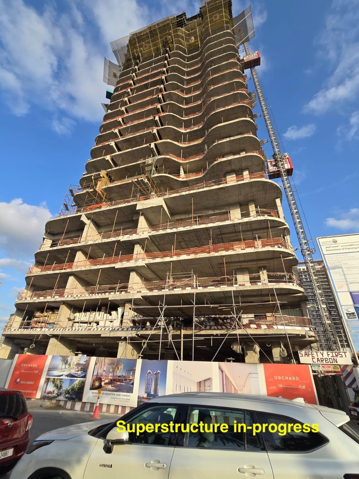 The Orchard Place - Construction