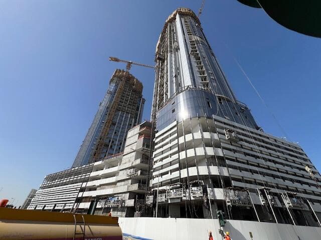 Cloud Towers - Construction
