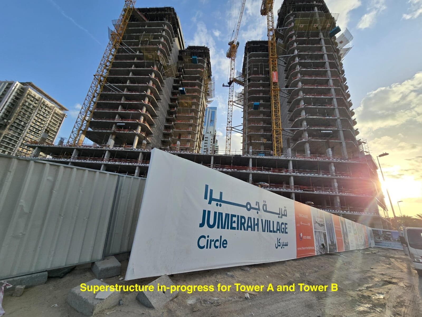 The Orchard Place - Construction