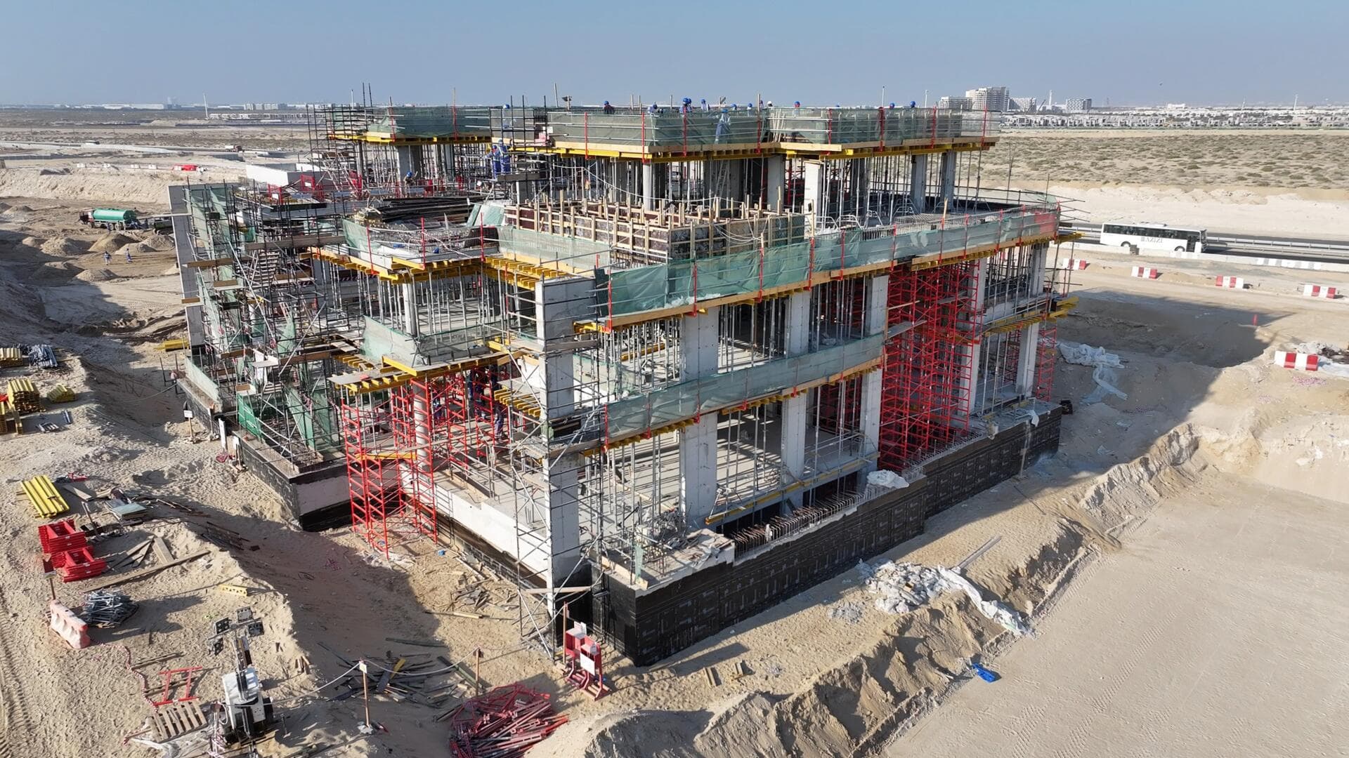Monaco Mansions - Construction