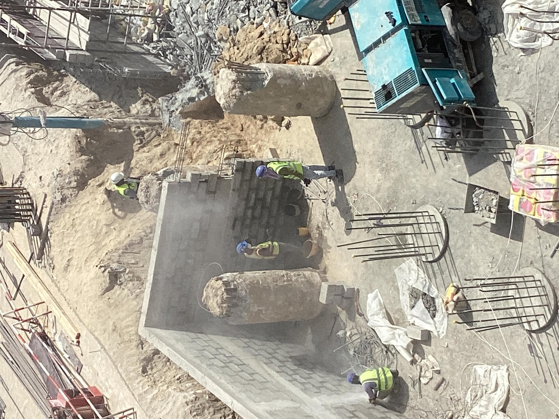 Binghatti Pinnacle - Construction