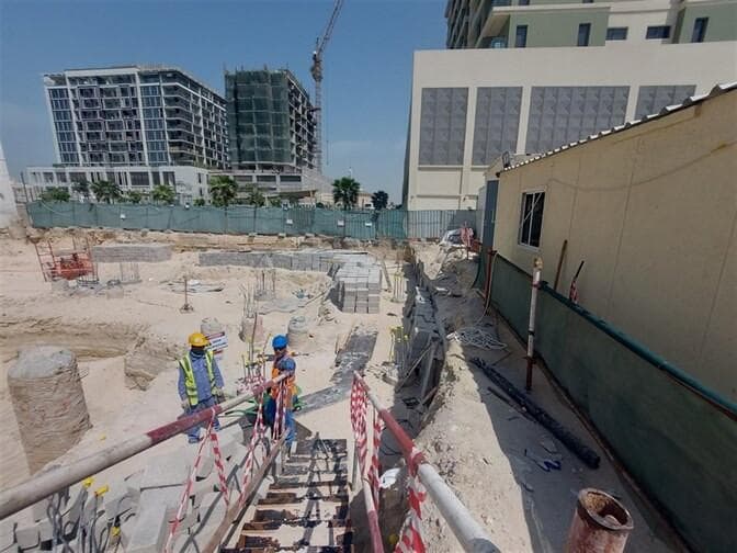 Jardin Astral - Construction