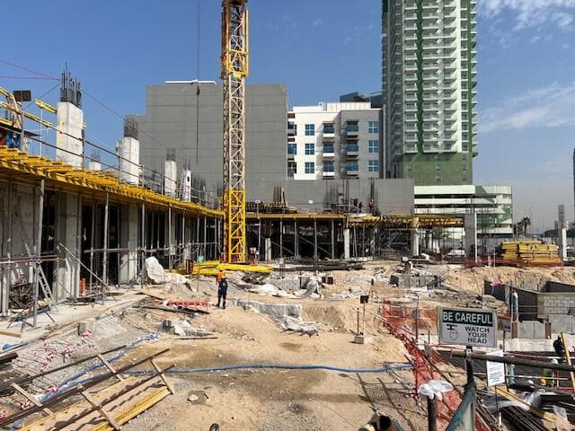 Volga Tower - Construction