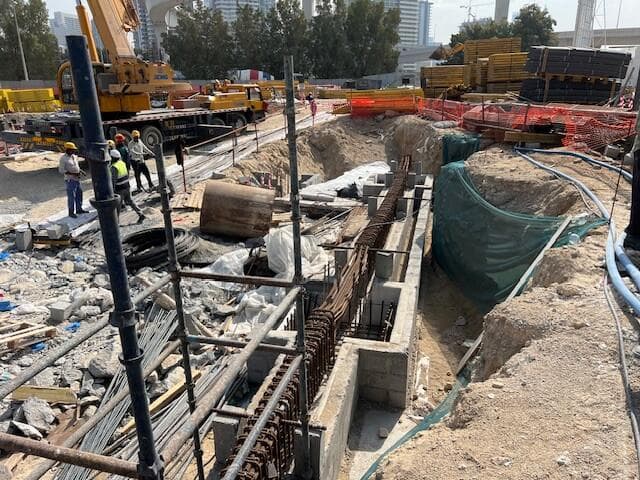 Volga Tower - Construction