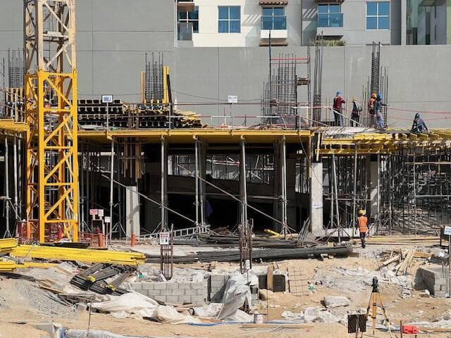Volga Tower - Construction