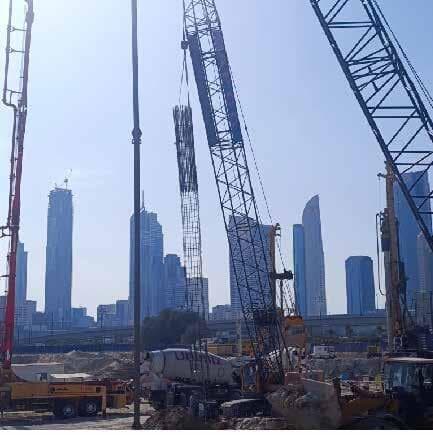 Address Residences Zabeel - Строительство
