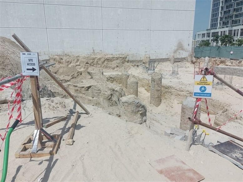 Jardin Astral - Construction