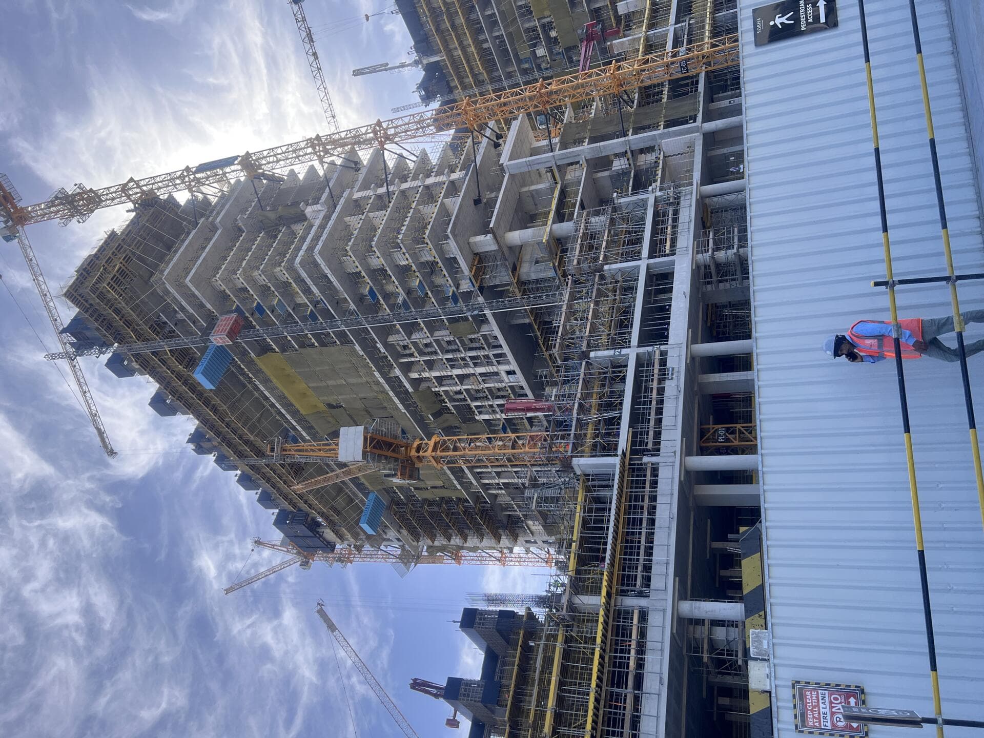 Sobha One - Construction