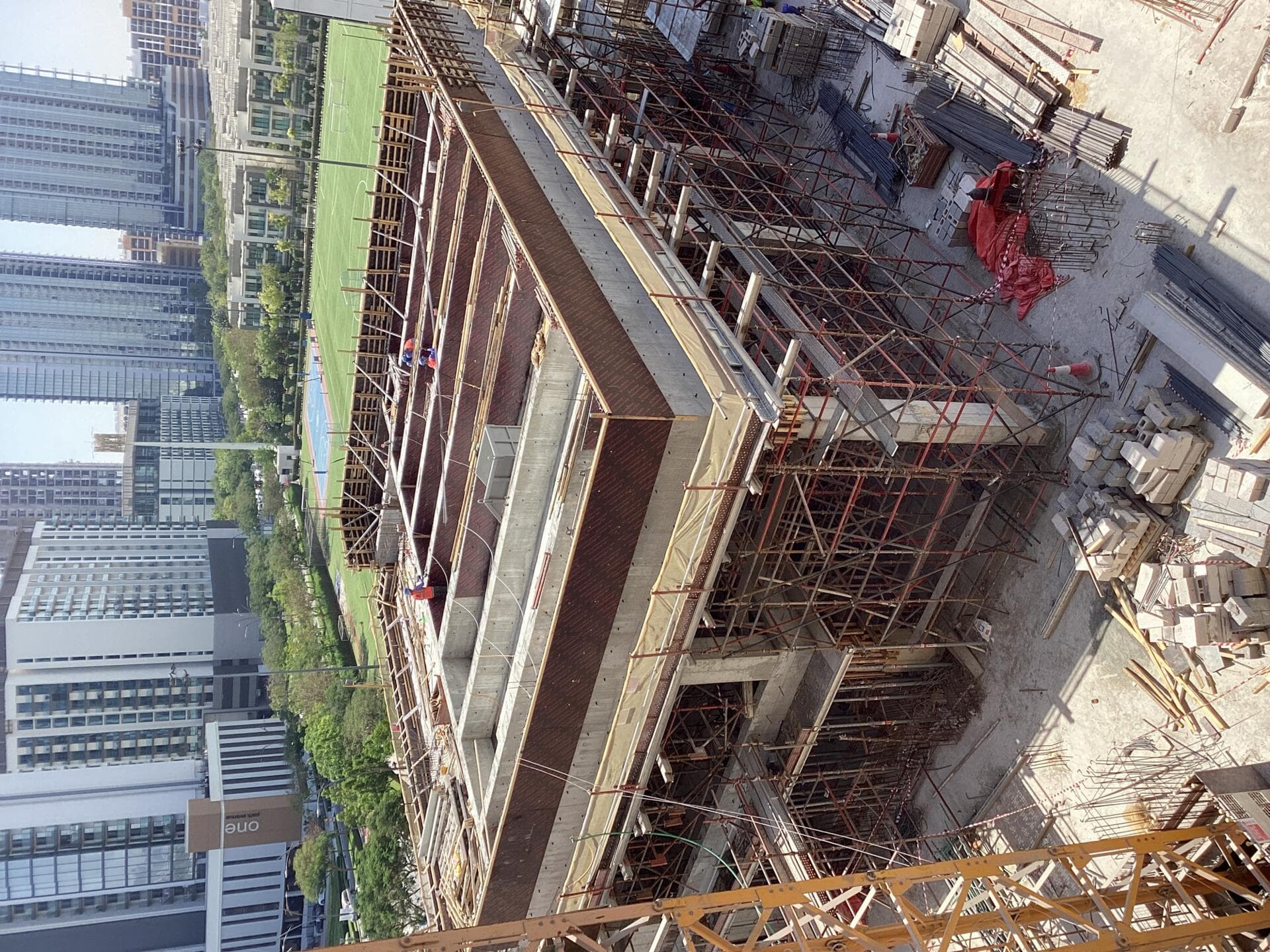 The Highbury - Construction