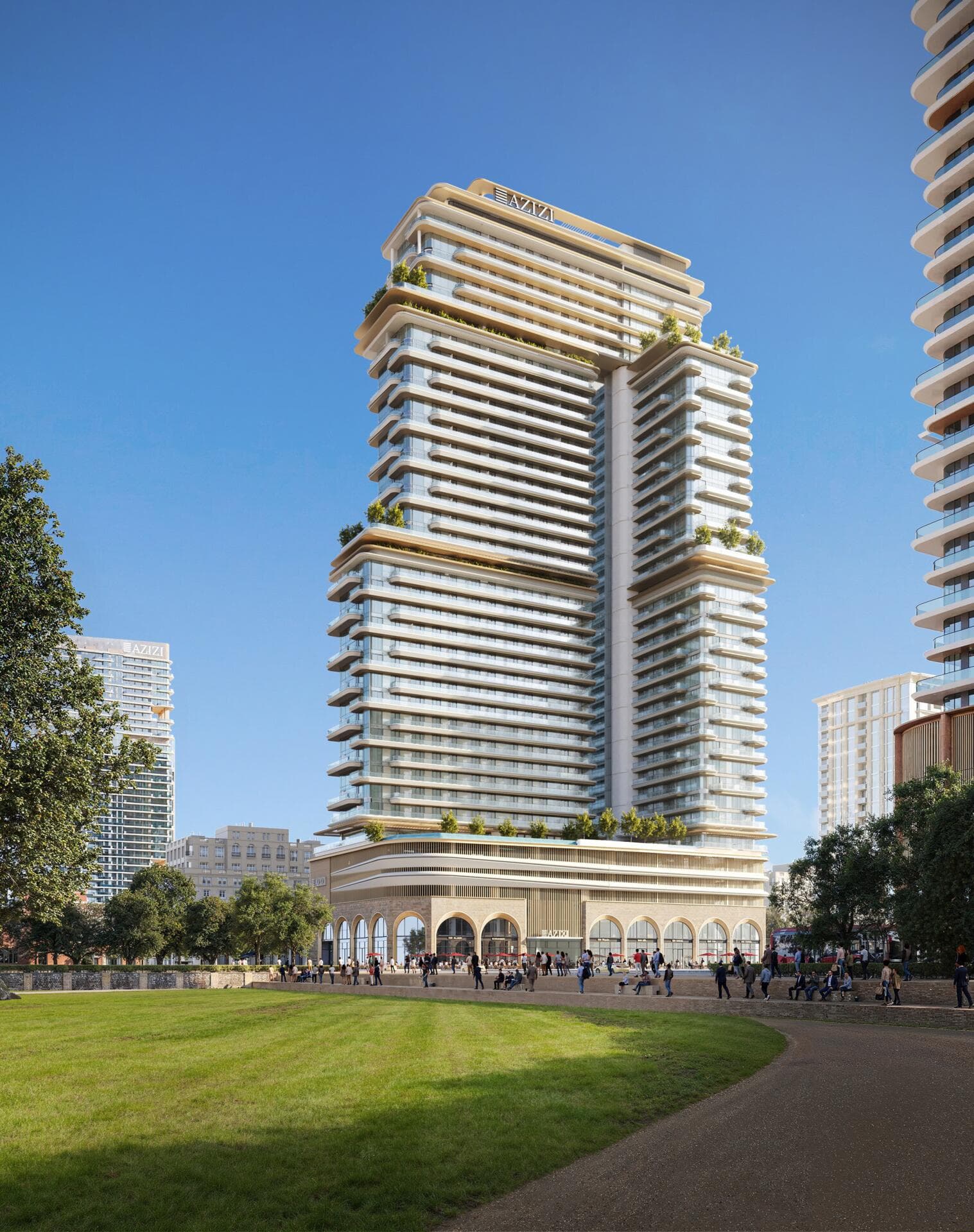 Azizi Milan 20 - Renders