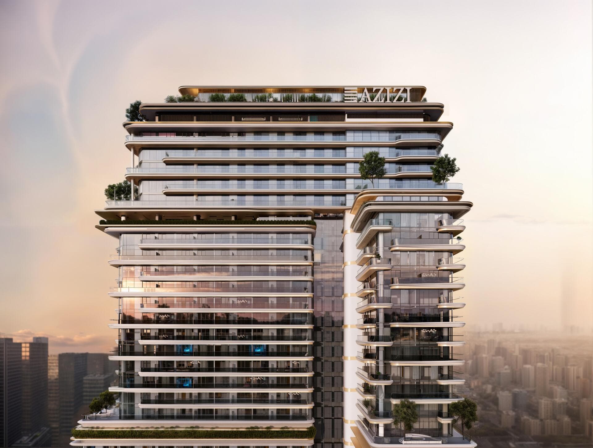 Azizi Milan 20 - Renders