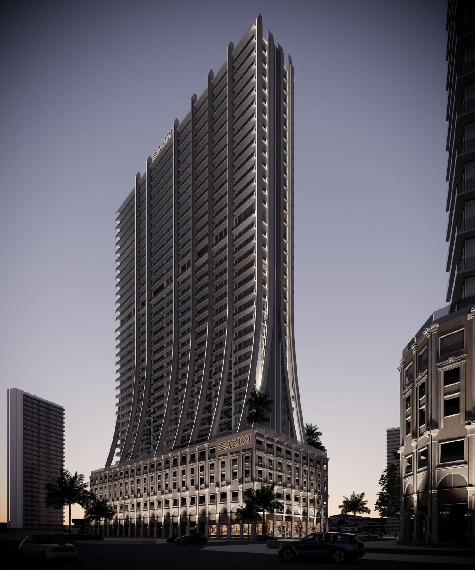 Azizi Milan 55 - Renders