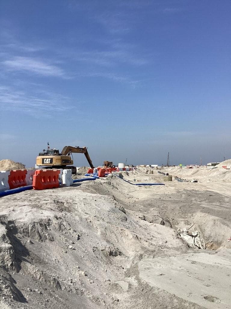 Palm Jebel Ali - Construction