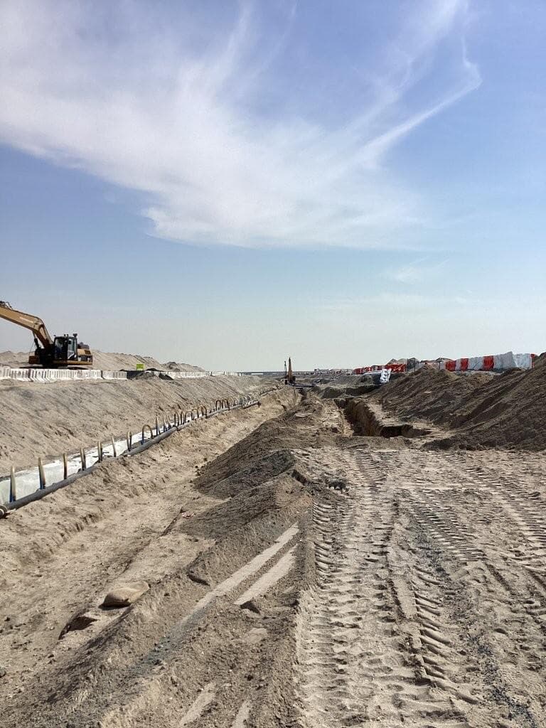 Palm Jebel Ali - Construction