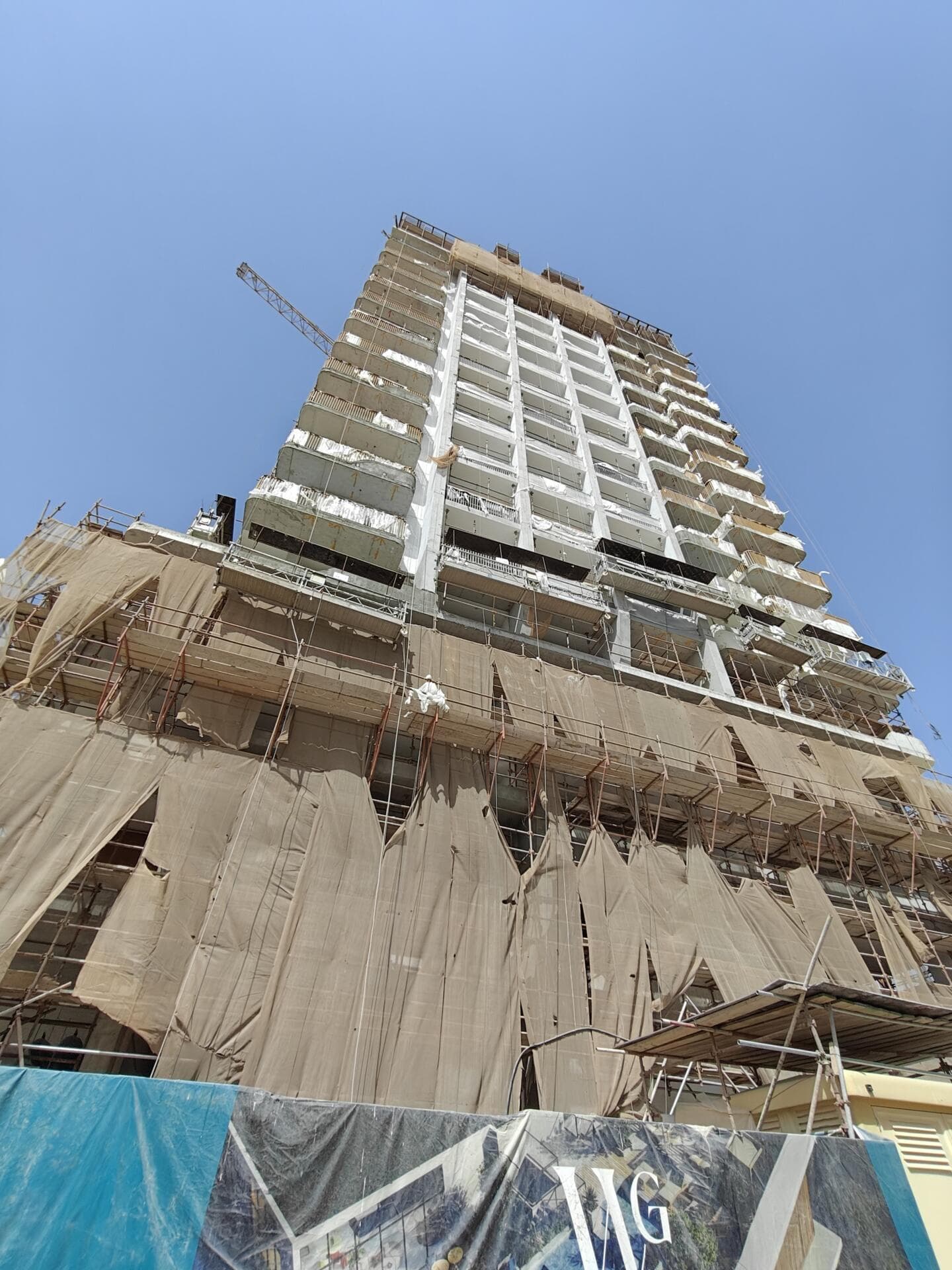 Weybridge Gardens - Construction