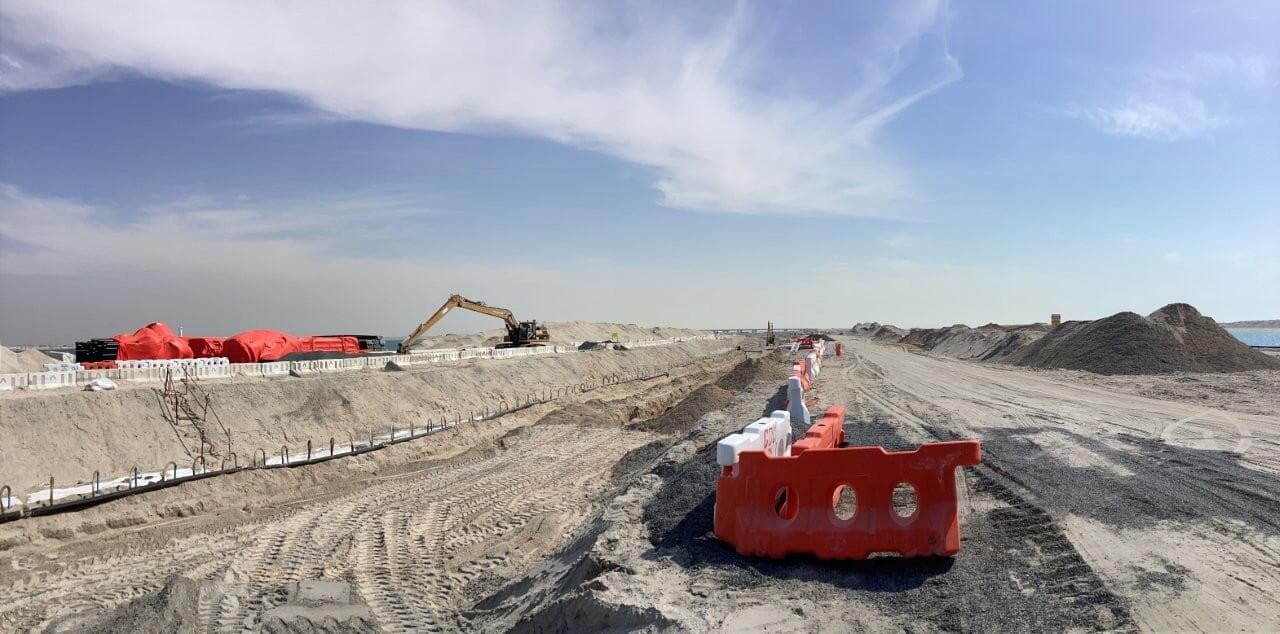 Palm Jebel Ali - Construction