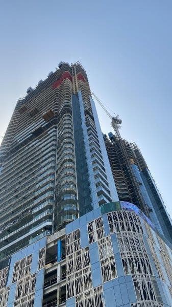 Al Habtoor Tower - Construction