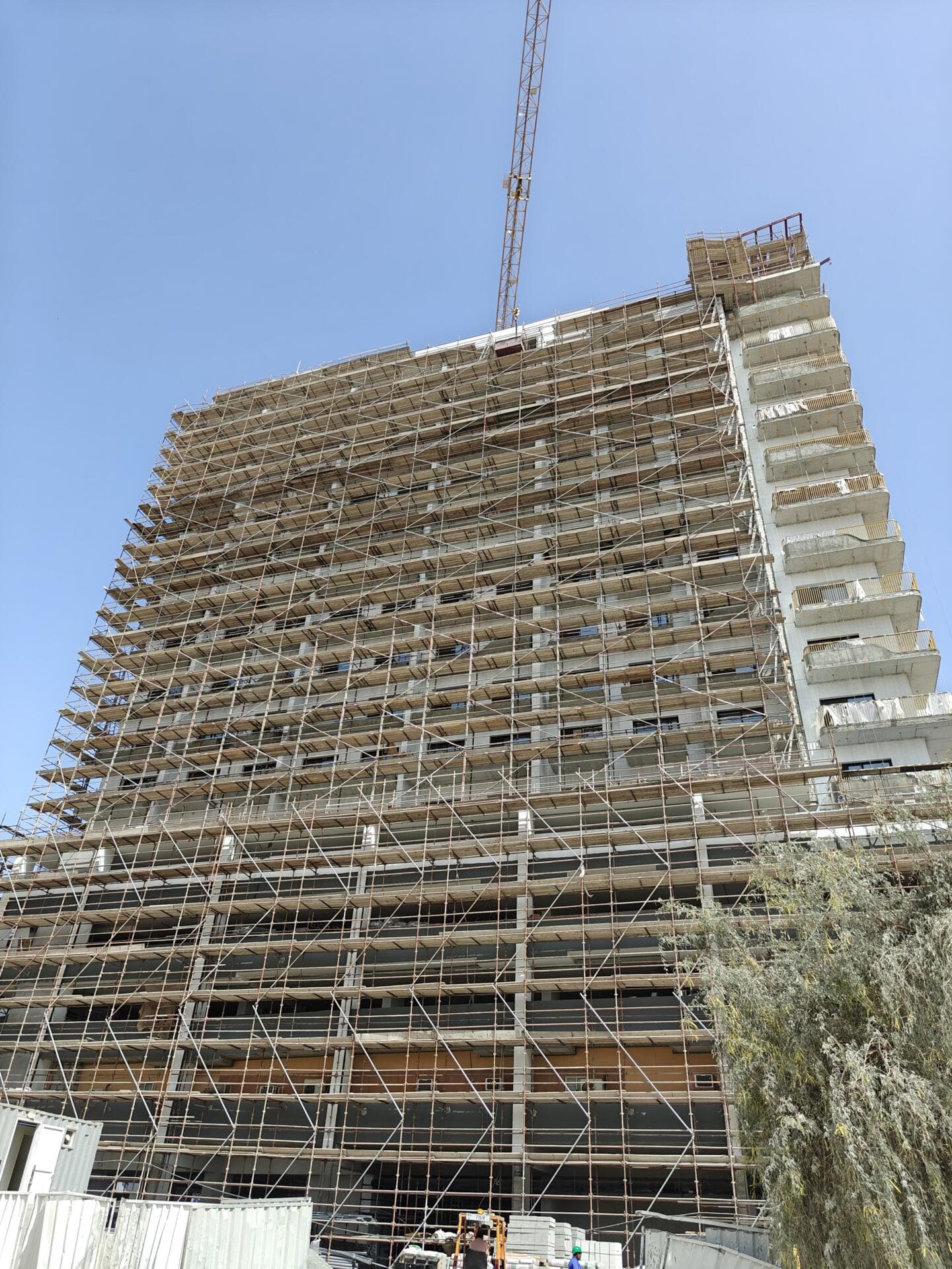 Weybridge Gardens - Construction