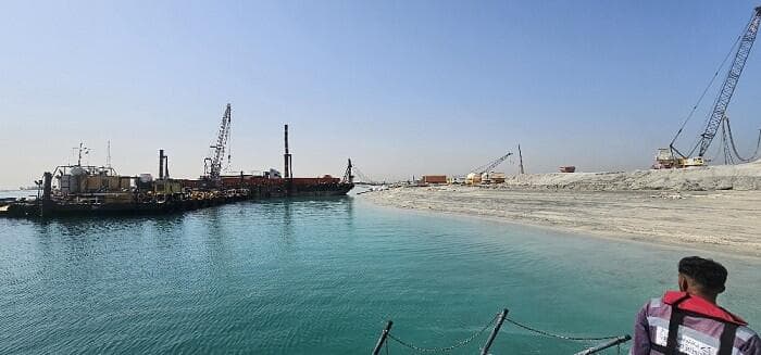 Amali Island - Construction