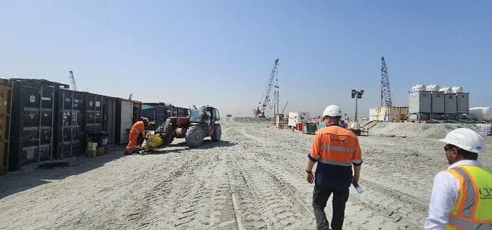 Amali Island - Construction