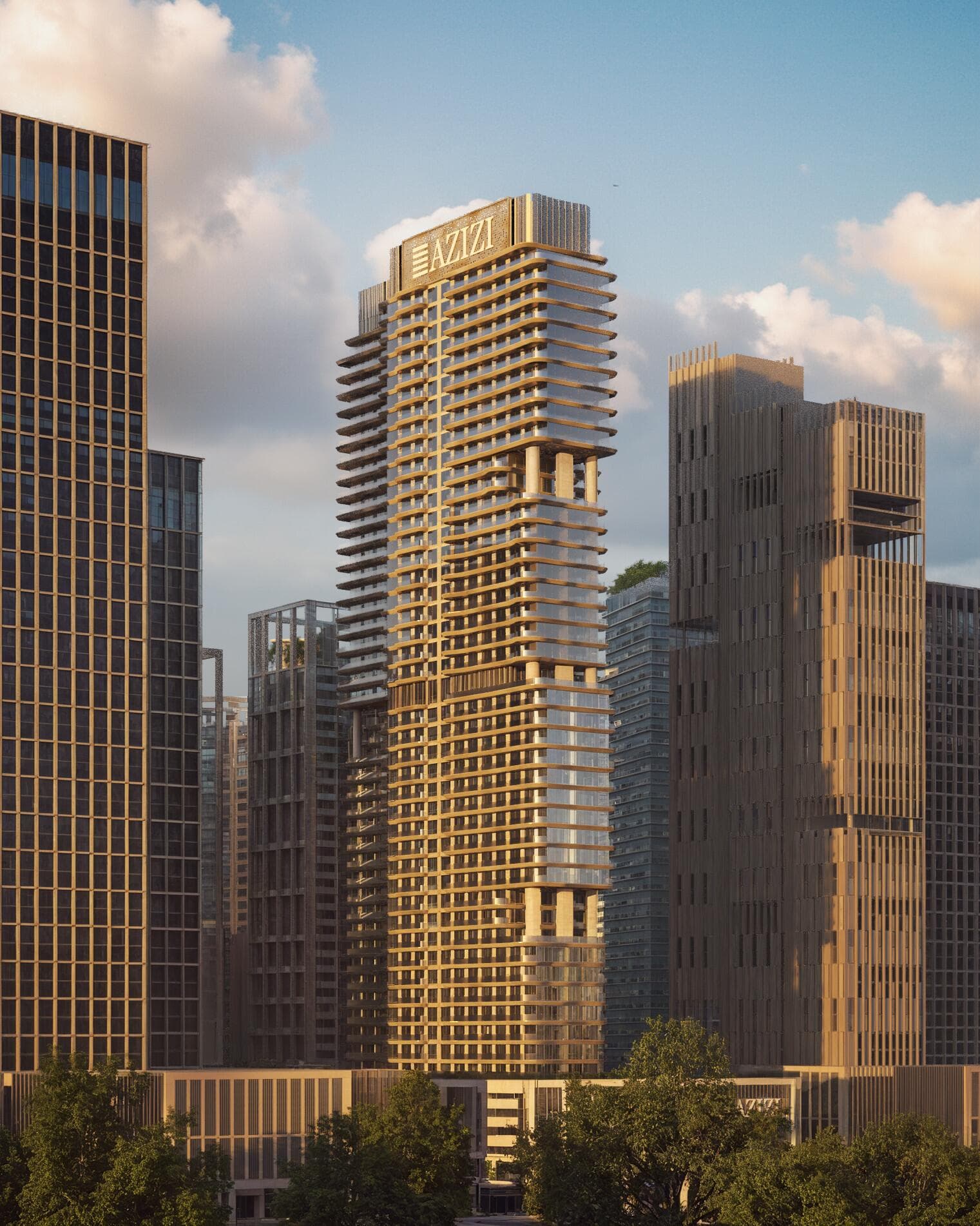 Azizi Milan 9 - Renders
