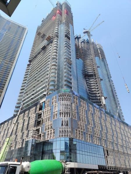 Al Habtoor Tower - Construction