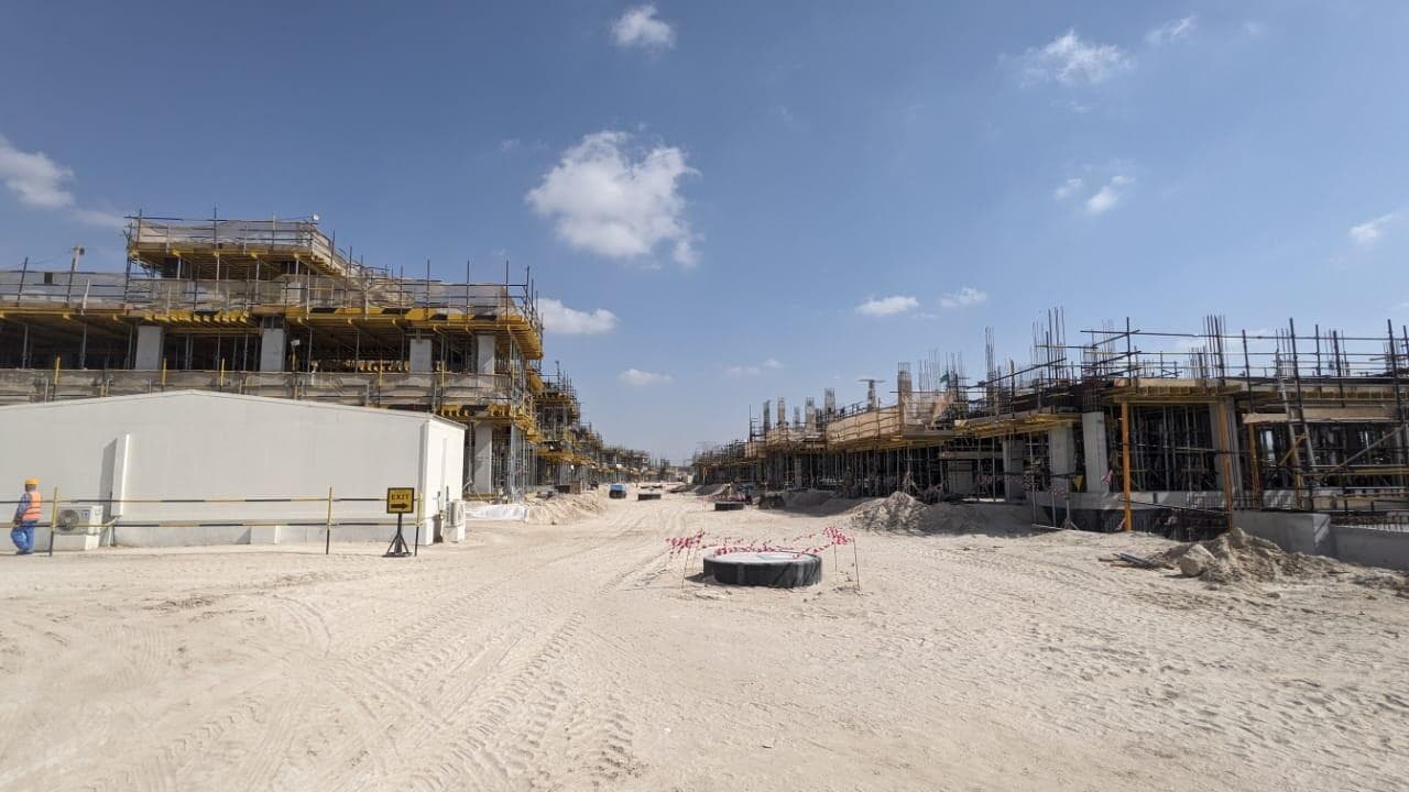 The Mansions - Sobha Hartland II - Construction