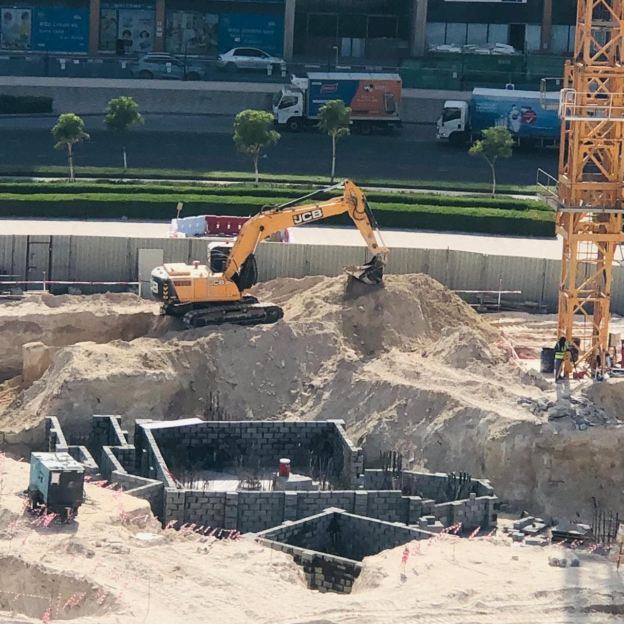The Central Downtown - Construction