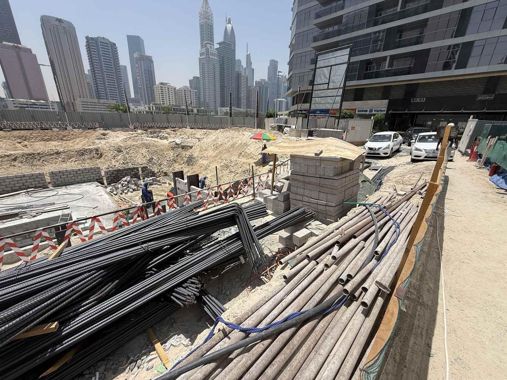 Mayfair Gardens - Construction