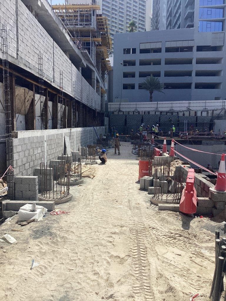 One Park Central - Construction