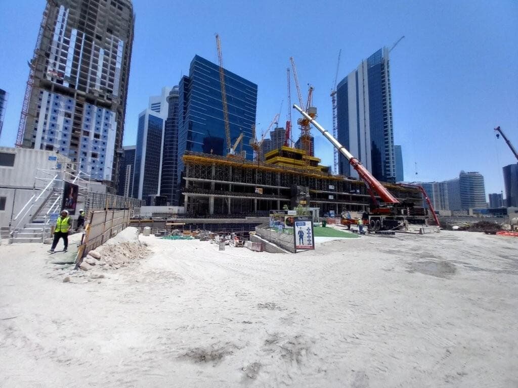 One By Binghatti - Construction