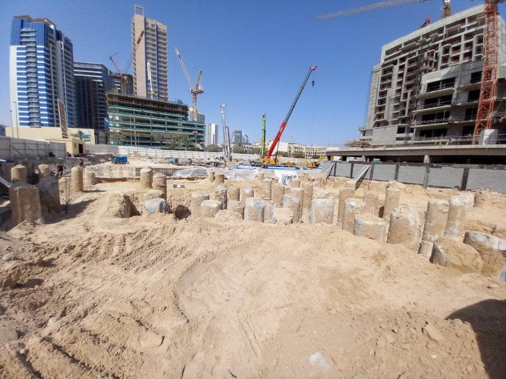 Q Gardens Aliya - Construction