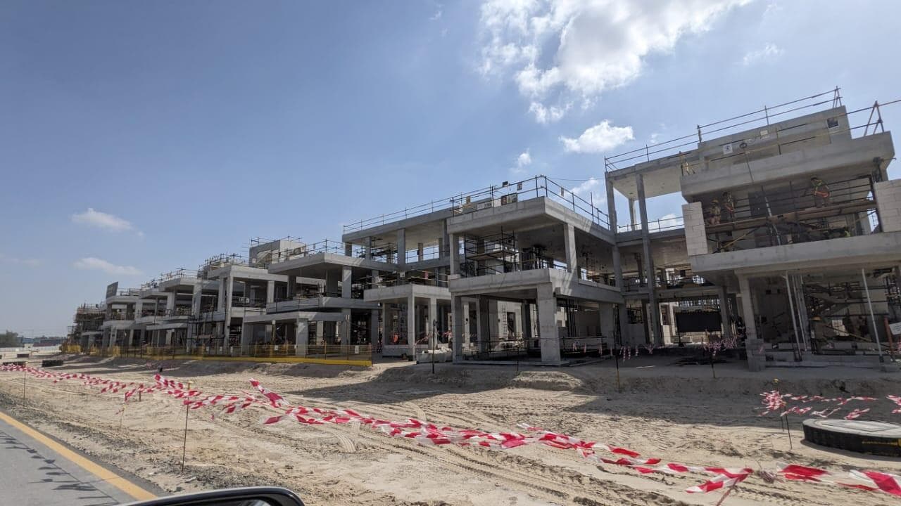 The Mansions - Sobha Hartland II - Construction