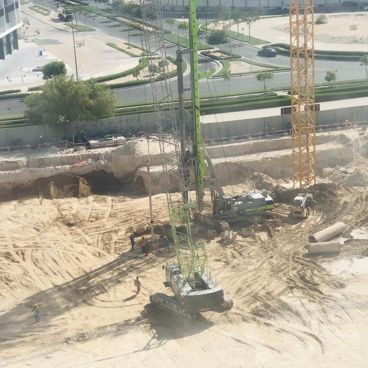 The Central Downtown - Construction