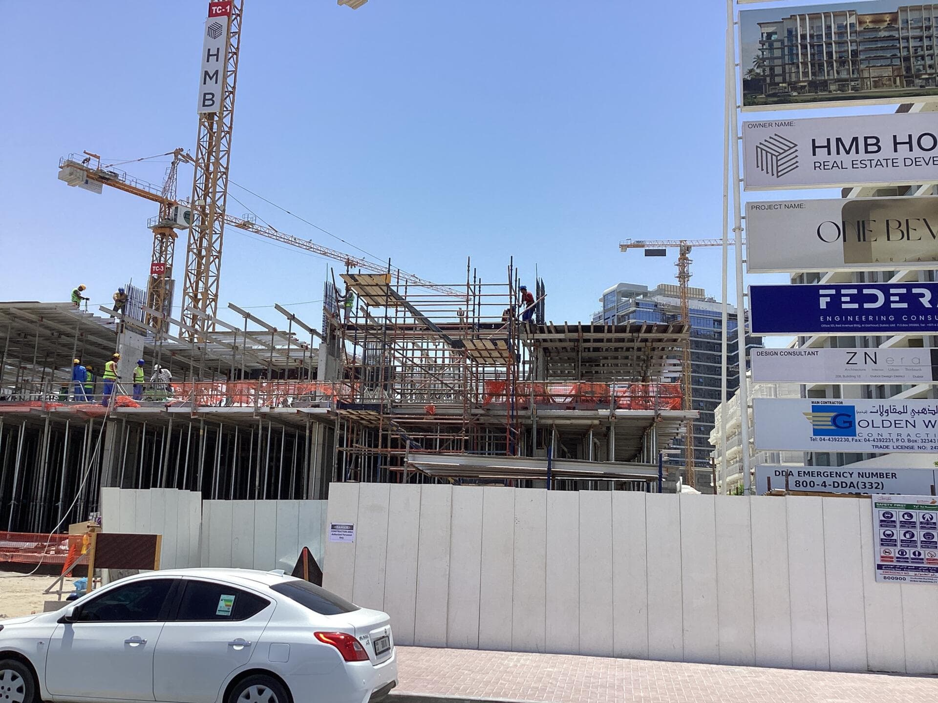 One Beverly - Construction